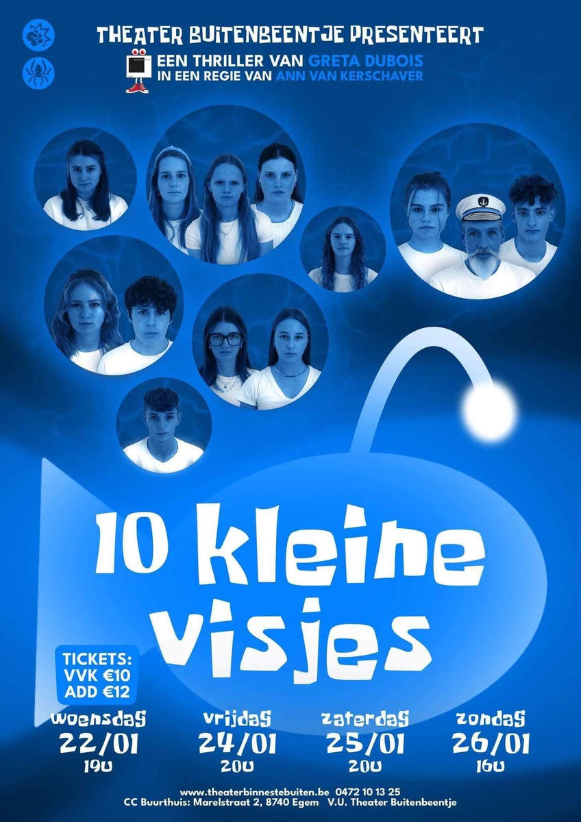 10 kleine visjes